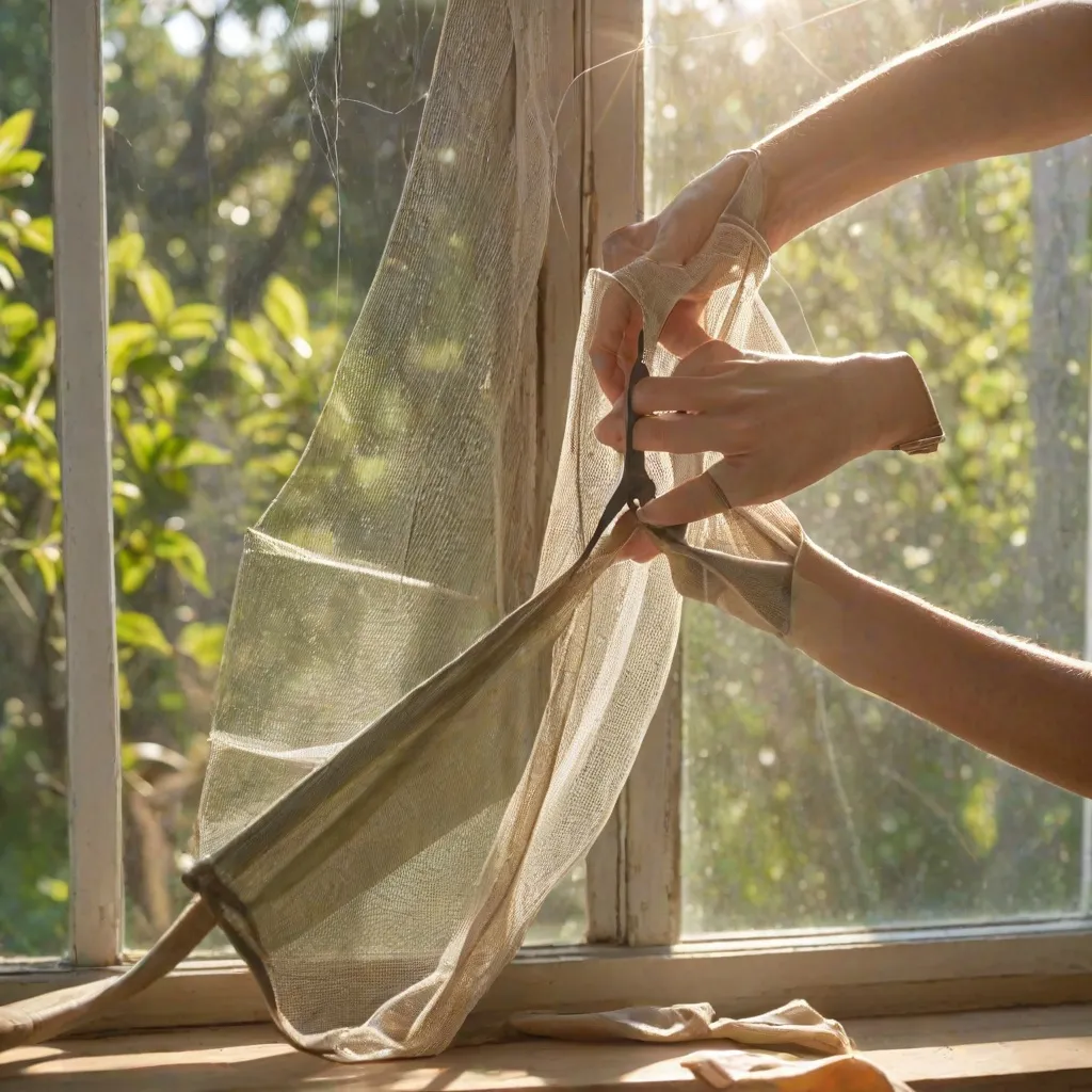 Jak samodzielnie zrobić moskitierę na okno?