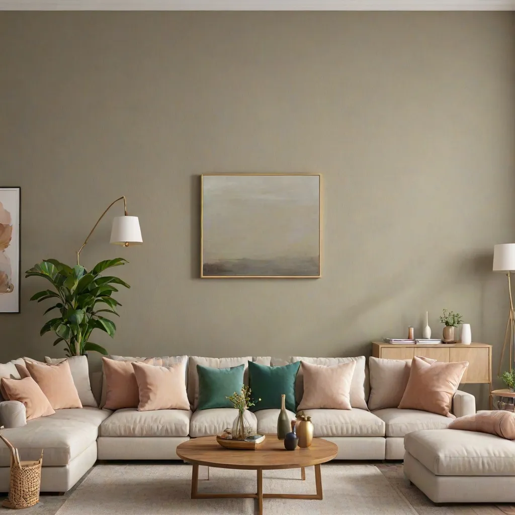 Jakie są modne kolory ścian w salonie?