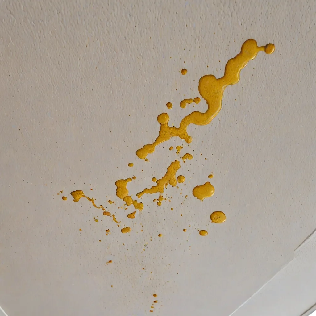Jak pozbyć się żółtych plam na suficie?