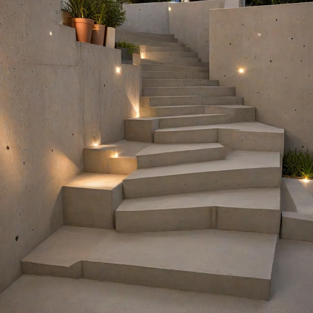 Jak tanio wykończyć schody betonowe?
