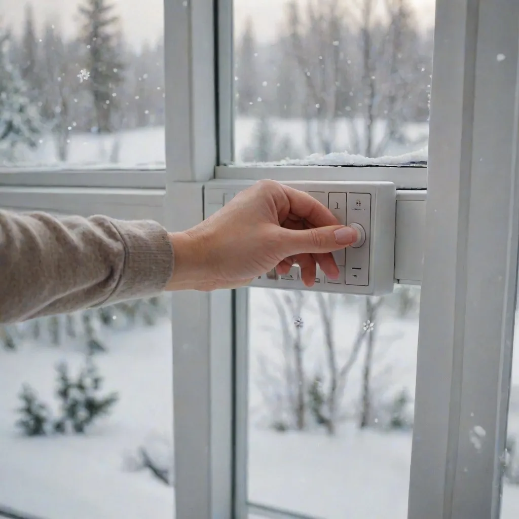 Jak ustawić tryb zimowy podczas regulacji okien?