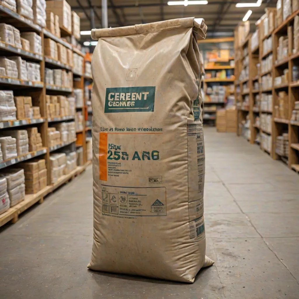 Ile kosztuje worek cementu 25 kg?