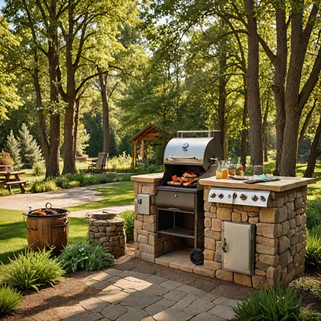 Jak zrobić grilla z wędzarnią? Projekt DIY