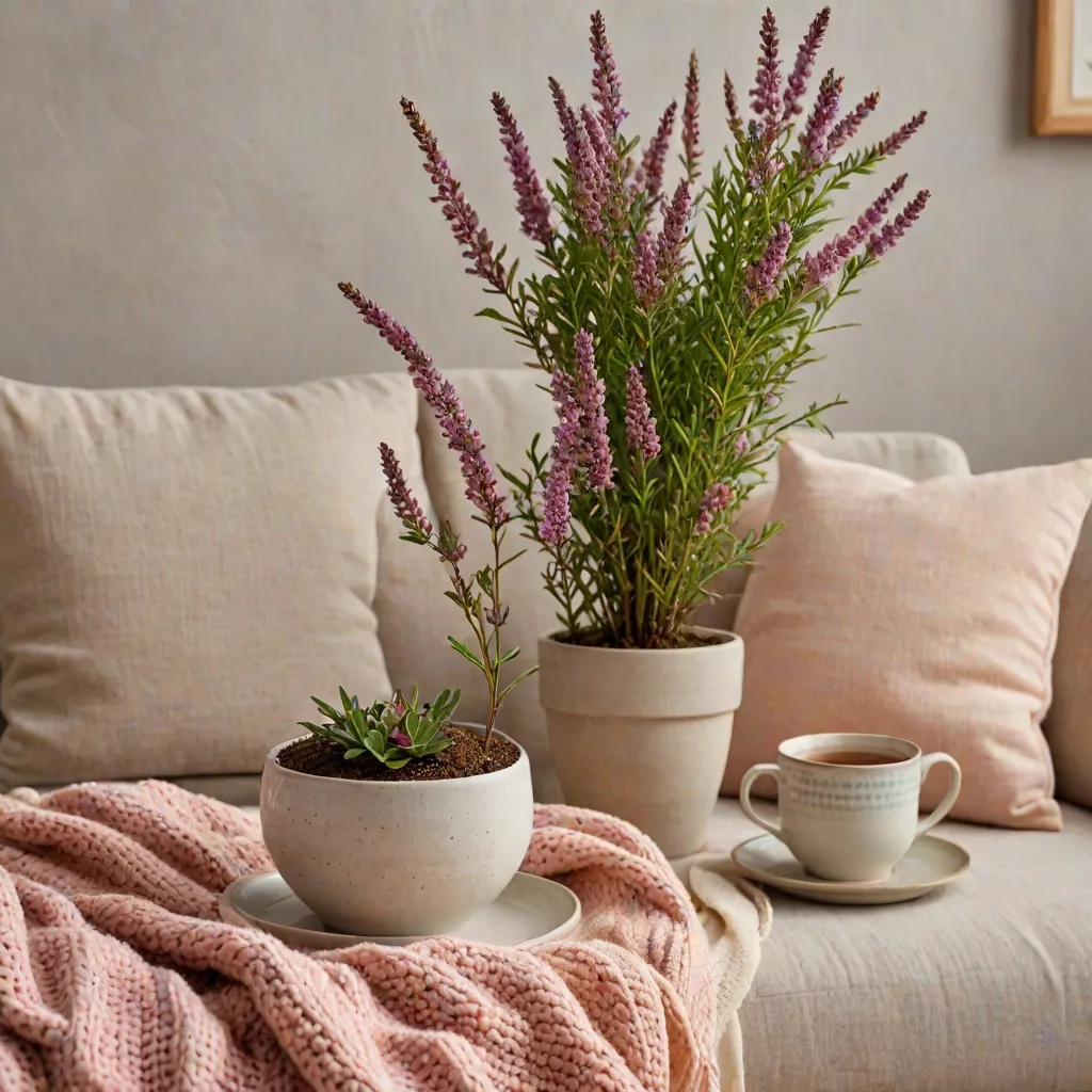 Z czym można łączyć wrzosy w doniczce?