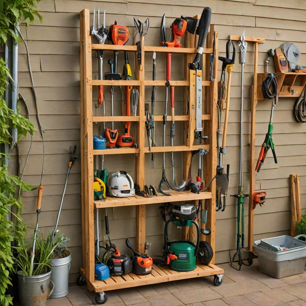 Jak zrobić wieszak na kosę spalinową?