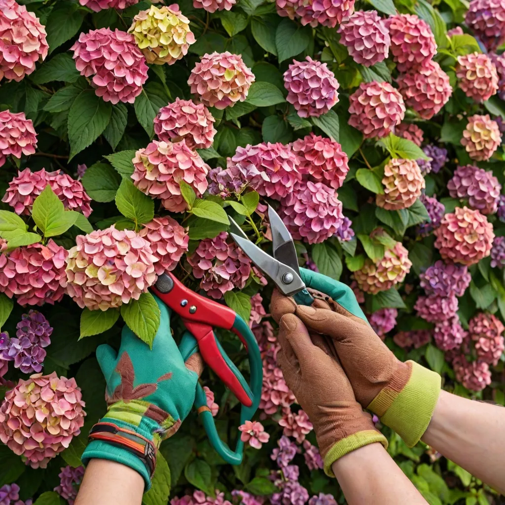 Kiedy ciąć hortensje bukietowe?