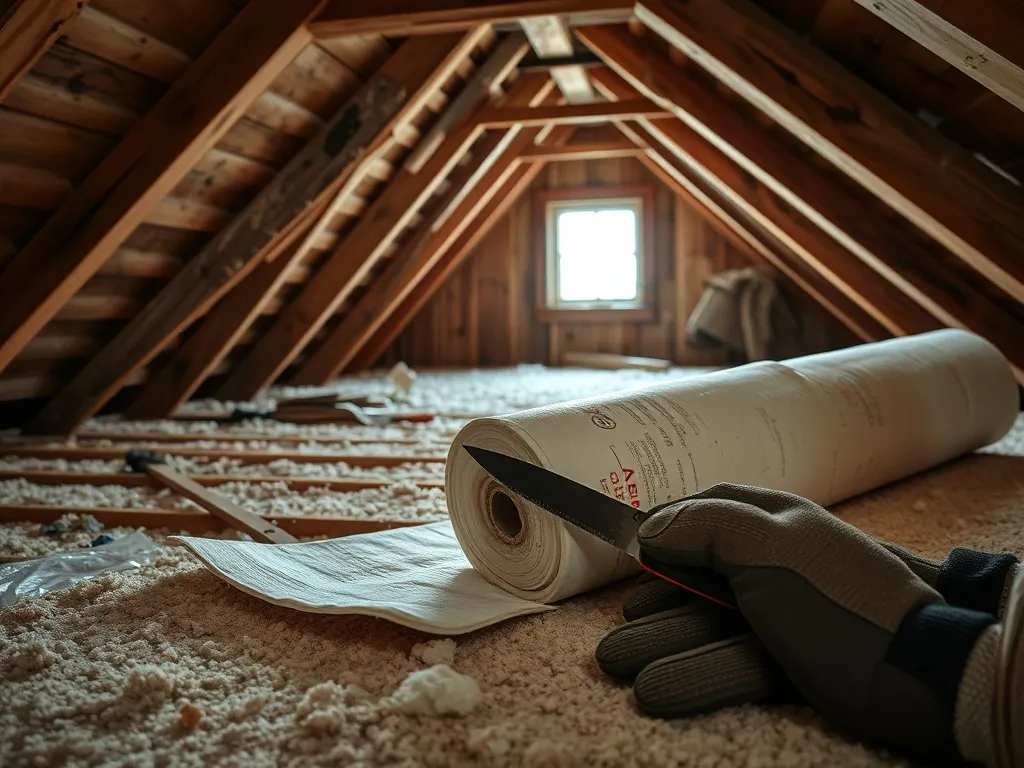 Ocieplanie poddasza nieużytkowego