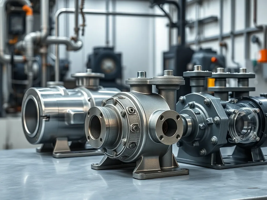 Rodzaje pomp przemysłowych - jak wybrać i gdzie stosować?