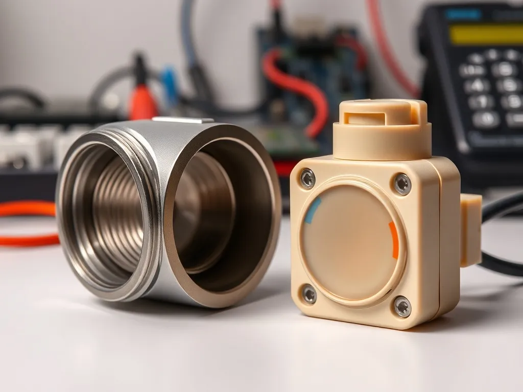 czujnik indukcyjny a pojemnościowy – różnice i zastosowania